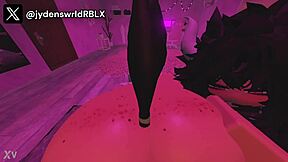 Two voluptuous women engage in activity with a partner.