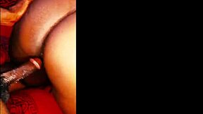 Ebony Nina Masturbates With Dildo