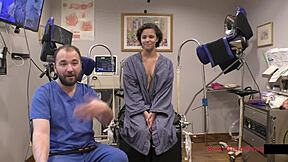 Rebel wyatt's first gynecological exam