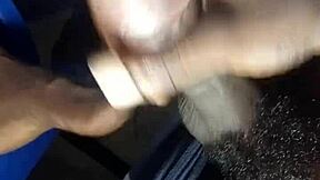 African Teen Shows Phat Cock-Sucking Lips And Drinks Cum