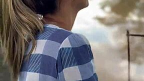 Negro BBC Fucks Married Hotwife on Farm