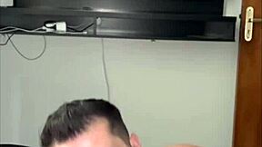 Work colleague threw hints, I called him for drinks, fucked him before he left!