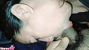 gran mamada con corrida en la boca y tragando toda la leche de mi compadre