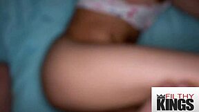 Filthypov - stepsister struggles with homework during intense fucking