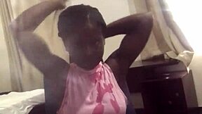 crazybitch twerks on landlord's bed while he's on vacation holiday