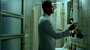 amira casar with red lipstick in hairy ass scene from anatomy of hell