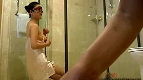  'Do you like asian lesbian domination in the shower with pussy licking and ass worship?' she asked. it's intense with big tits.