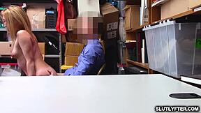 Slutty Blond Fucks Hard