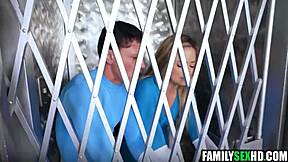 fantastic stepdaughter 3some fucked by stepdad and stepbrother