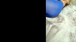 sexy laura in heels waits eagerly to be fucked by her partner.