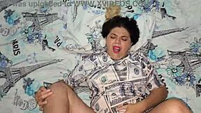 I'm DESTROYING this BLONDE'S PINK WHITE ASS with my THICK BLACK COCK!