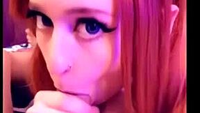 Mj doing blowjob for Spiderman pussyfuck Alicebong