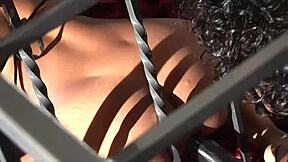 justice takes huge black cock in phat ass