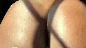 Ebony Slut Shows Fat Ass