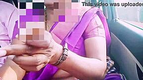 Car sex dirty talks indian beautiful saree housewife and car driver hot romance sex telugu dirty talks