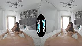 WetVR hostel dream hookup in VR with monster cocks