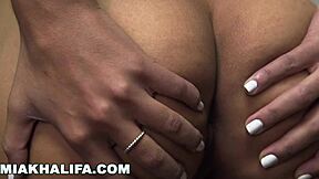 Mia Khalifa's slow motion tour of her incredible arab body