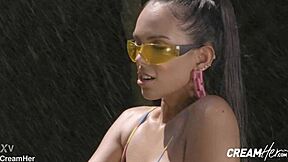 Cumming inside the huge tits bombshell Katrina Moreno