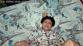 I'm DESTROYING this BLONDE'S PINK WHITE ASS with my THICK BLACK COCK!