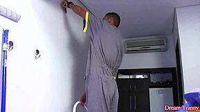 Slutty Tgirl Nicolly Pantoja Rails A Guy Then Gets Her Ass Fucked!