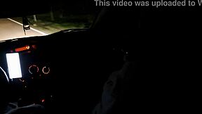 Girlfriend In Heels Fucks Stranger Outdoors In Car