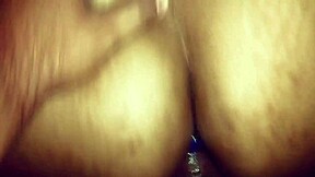 morena gets fucked while holding dildo in ass for anal