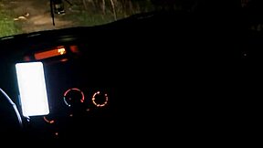 Girlfriend In Heels Fucks Stranger Outdoors In Car