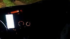 Girlfriend In Heels Fucks Stranger Outdoors In Car