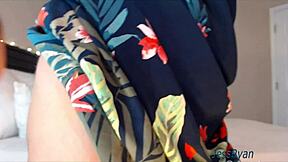 Jess Ryan Twerks Her Big Oiled Ass With Intense Shaking