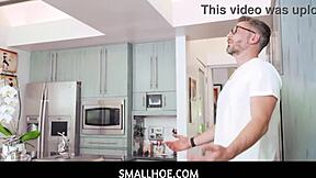 Smallhoe - tiny 18+ asian beauty mina luxx sucks her bfs thick cock after game of hide and seek.