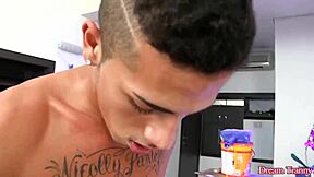 Slutty Tgirl Nicolly Pantoja Rails A Guy Then Gets Her Ass Fucked!