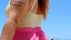 I Go To The Beach Almost Naked To Make Him Hard!