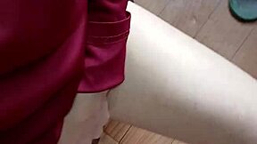 My Classmate And I Masturbate Riskily Under The Table In Class