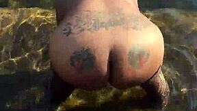 Hazelnutxxx shaking wild ass in the wild