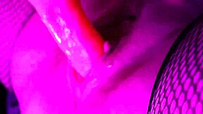 Squirting on my pink dildo?