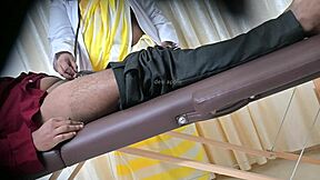 Lucky Guy Got Handjob From Doctor