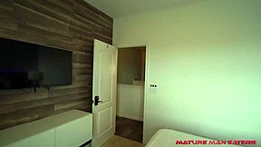 christina fucks the pool boy bareback with big black cock hard!