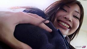 Petite Japanese Teen With Hairy Pussy Gets Uncensored Jav Pov Amateur Sex