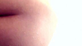 spying on my step mom in the shower while she's bathing and getting chubby