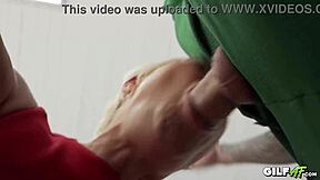 Wow, blonde socialite granny Francesca Kitten in hardcore sex! She gets blowjob and cumshot - Gilfaf.
