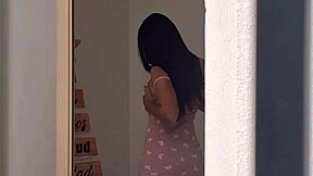 I Spy on My Delicious Roomie Changing, Going to the Bathroom, and Taking a Shower