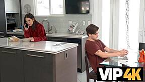 milf prepares cum costume party