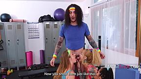 The Gym Milf Brigade Does Not Tolerate Boners - Skylar Snow Sarah Jessie Cali Sweets Adonis Breeds