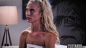 Russian teen straightened by mature cop's big dick