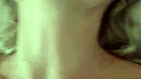 Blonde milf couple cum covered orgasm.