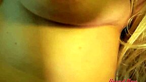 Skinny Mature Blonde Montana Rubs Wet Pussy Then Sucks Throbbing Cock in POV