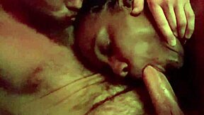 Big tits ebony milf squirting pov for white cock