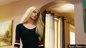 busty teen rides dick in storyline action