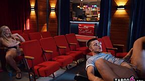 Two hot trannies tag team a guy with a pussy, using big cocks and monster dicks