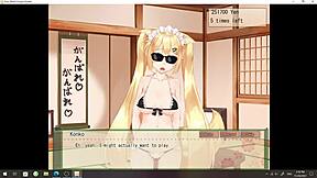 Foxgirl Exe Crashes, Play Waifu Foxgirl Konko XXII